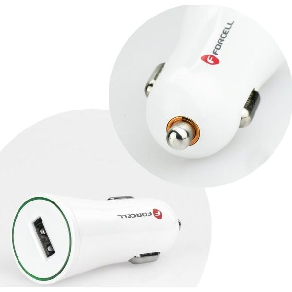 Ładowarka ForCell 1x USB-A 2.4 A  (0210) 7491941 5901737337320