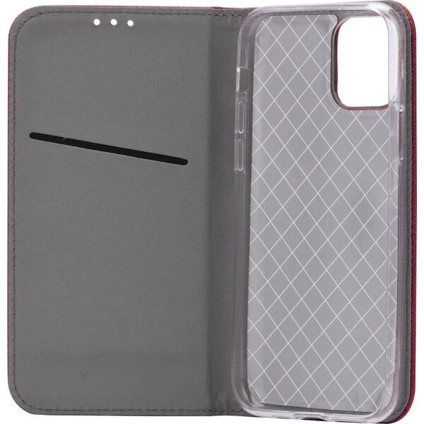 Partner Tele.com Kabura Smart Case book do LG K10 2017 czerwony 7496051 5901737409027