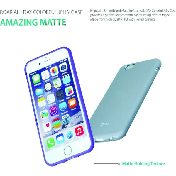 Partner Tele.com Futerał Roar Colorful Jelly Case - do Iphone XR Brzoskwiniowy 7497992 5901737929310