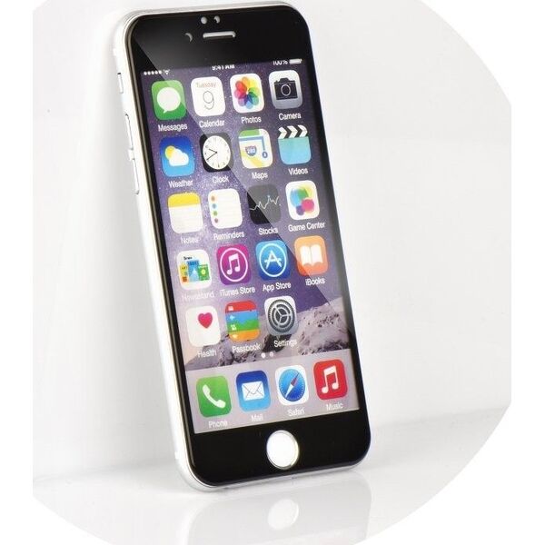 Partner Tele.com 5D Full Glue Tempered Glass - do Iphone 6G/6S 4,7 czarny 7499055 5901737861795