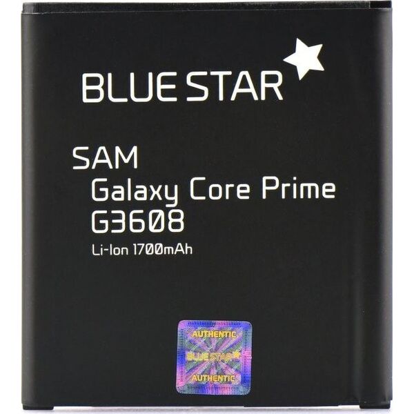 Bateria Partner Tele.com Bateria do Samsung G3608 Galaxy Core Prime G3606 G3609 1700 mAh Li-Ion Blue Star PREMIUM 7499473 5901737885890