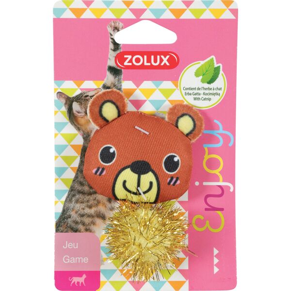 Zolux Zabawka dla kota LOVELY miś 7514470 3336025807216