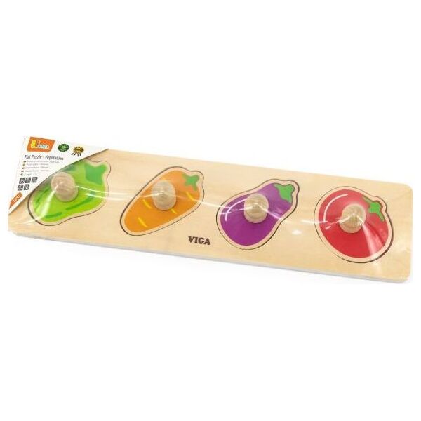 Viga Toys Viga 44532 Pierwsze puzzle z uchwytami - warzywa 7532418 6971608445323