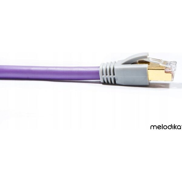 Melodika Melodika MDLAN03 Kabel sieciowy (skrętka) Ethernet F/UTP RJ45 Cat. 6e - 0,3m 7543307 5907609006592