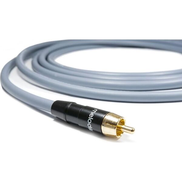 Kabel Melodika RCA (Cinch) - RCA (Cinch) 7m szary 7543344 5907609006844