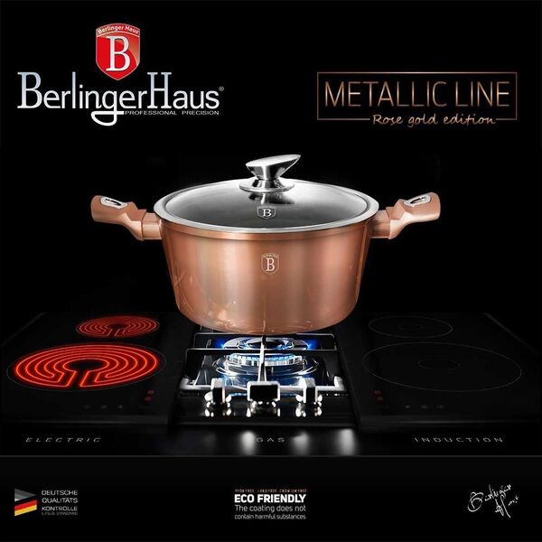 Berlinger Haus GARNEK GRANITOWY 30cm BERLINGER HAUS BH-6194 ROSE GOLD 7544151 5999108414152