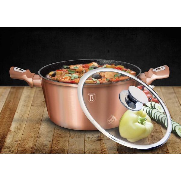 Berlinger Haus GARNEK GRANITOWY 30cm BERLINGER HAUS BH-6194 ROSE GOLD 7544151 5999108414152