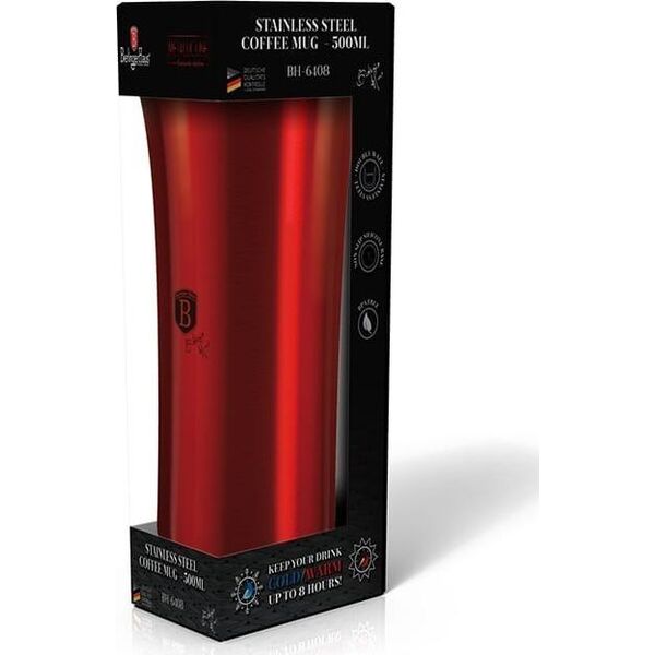 Berlinger Haus KUBEK TERMICZNY 500ml BERLINGER HAUS BH-6408 BURGUNDY 7544155 5999108406492