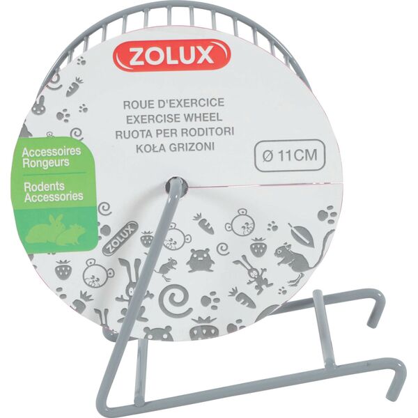 Zolux Kołowrotek metalowy 11 cm kol. szary 7544727 3336022067514