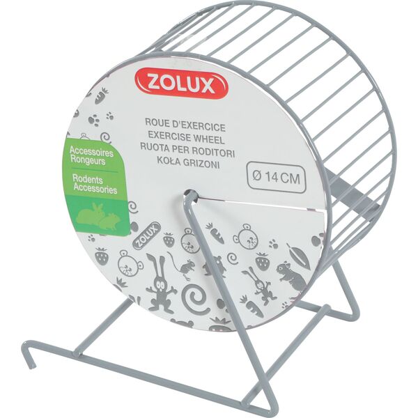 Zolux Kołowrotek metalowy 14 cm kol. szary 7544729 3336022067538