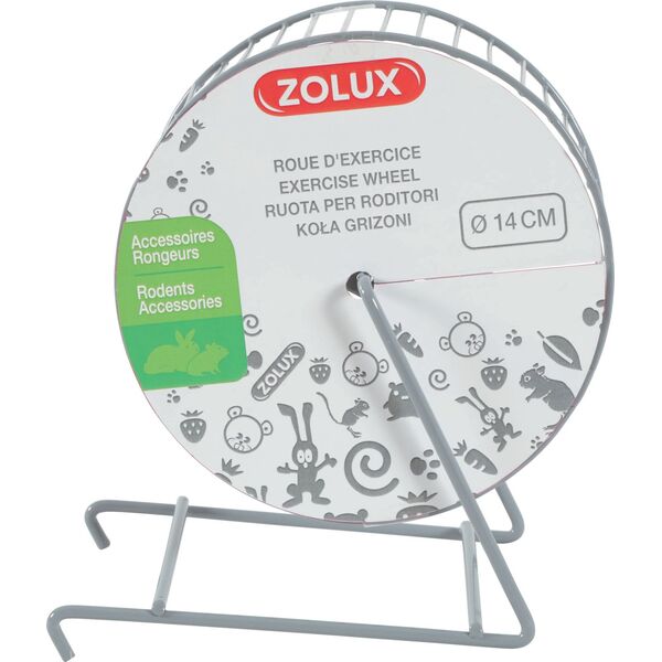 Zolux Kołowrotek metalowy 14 cm kol. szary 7544729 3336022067538
