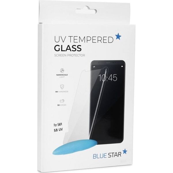 Partner Tele.com Szkło hartowane Blue Star UV 3D - do Samsung Galaxy S8 7558026 5901737948724