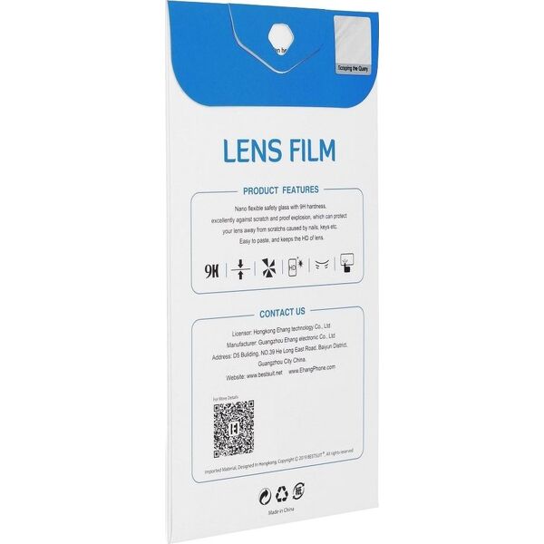 Partner Tele.com Szkło hartowane Flexible Nano Glass na tylny aparat - do iPhone 11 Pro 7558092 5903396035975