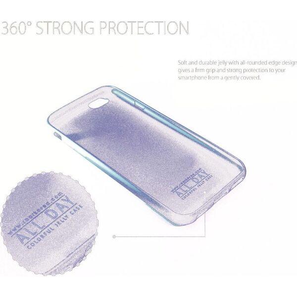 Partner Tele.com Futerał Roar Colorful Jelly Case - do Iphone 11 Pro Brzoskwiniowy 7559679 5903396026201