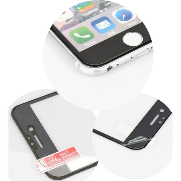Partner Tele.com 5D Full Glue Tempered Glass - do Xiaomi Redmi Note 8 Pro czarny 7560765 5903396030345
