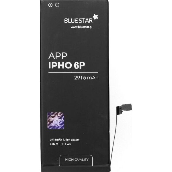 Bateria Partner Tele.com Bateria do iPhone 6 Plus 2915 mAh Polymer Blue Star HQ 7561734 5901737936189