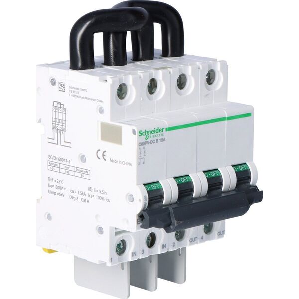Schneider Electric Wyłącznik nadprądowy PV 2P DC 13A 1,5kA A9N61658 7564677 3606480504075