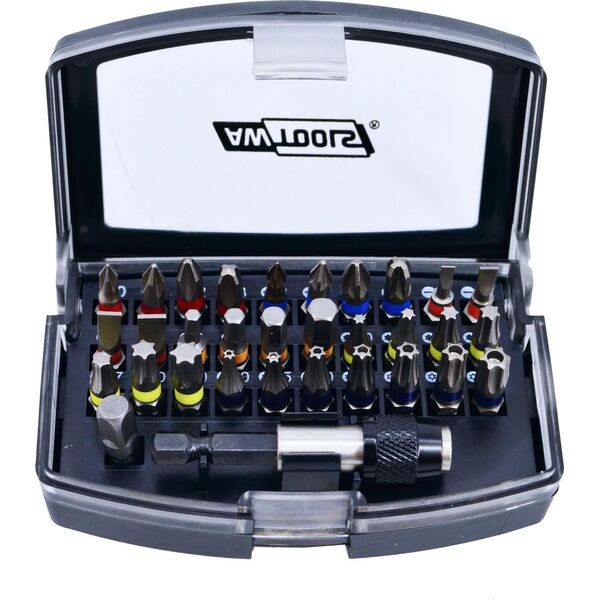 AWTools AWTOOLS ZESTAW BITÓW KOŃCÓWEK WKRĘTAKOWYCH S2 32cz. AW37915 7598206 5903678600792