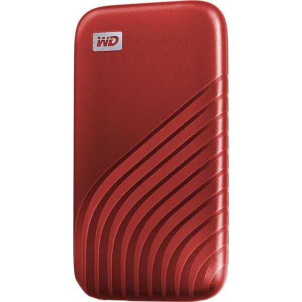 Dysk zewnętrzny SSD WD My Passport 1TB Czerwony (WDBAGF0010BRD-WESN) 7606102 619659184025