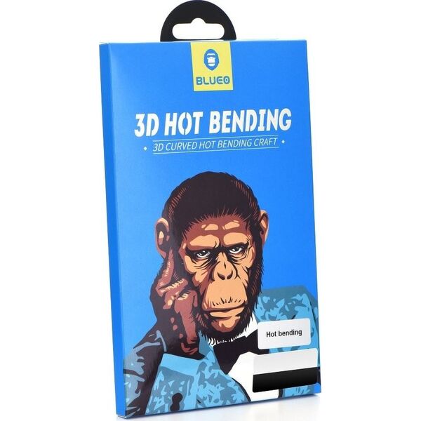 Partner Tele.com Szkło Hartowane 5D Mr. Monkey Glass - APP IPHO XS czarny (Strong HD) 7655577 5901737922779
