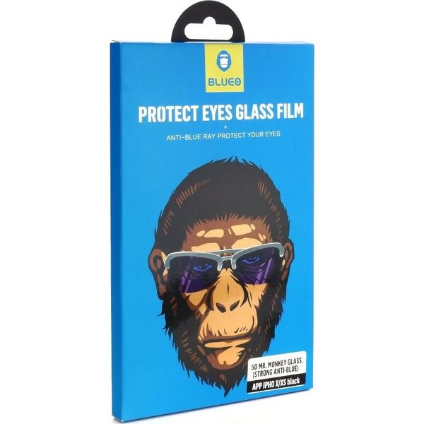 Partner Tele.com Szkło Hartowane 5D Mr. Monkey Glass - APP IPHO 11 Pro Max czarny (Strong HD) 7655640 5903396028182