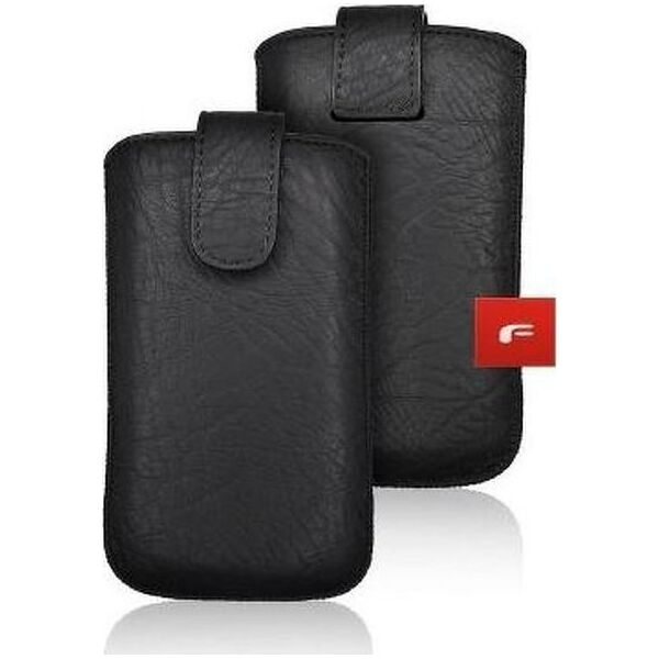 Partner Tele.com Futerał Skórzany Forcell Slim Kora 2 - do Samsung A51/A31/M21/A6+ 2018 / Huawei Mate 20 Lite/P20 Lite czarny 7655738 5901737936264