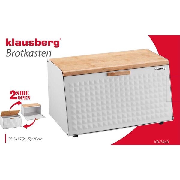 Chlebak Klausberg drewniano-stalowy  (KB-7468) 7708928 5908287274686