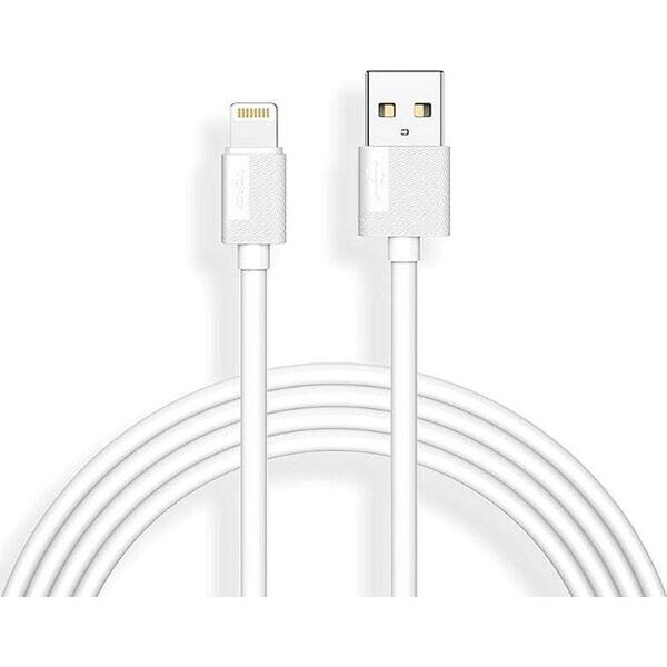 Kabel USB T-Phox USB-A - Lightning 2 m Biały 7740980 6970225139615