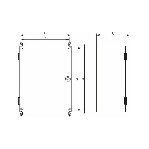 Elektro-Plast Uni-Mini obudowa UNIbox z płytą montażową IP65 E-P 43.01 5900 7753472 5905548285900