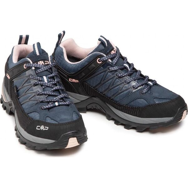 Buty trekkingowe damskie CMP Rigel Low Wmn Trekking Shoe Wp Asphalt-Antracite-Rose r. 37 7816977 8057153315316
