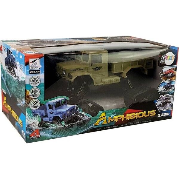 Lean Sport Auto Pickup Terenowe 1:12 Zdalnie Sterowany R/C Gąsienice Żółte 7823995 5905884453957