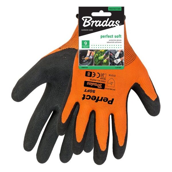 Bradas Rękawice ochronne PERFECT SOFT lateks rozmiar 9 BRADAS 1657 7829065 5907544431657