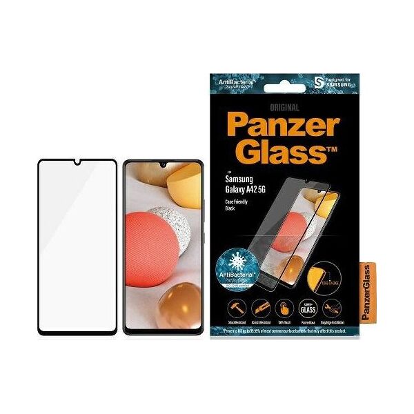 PanzerGlass E2E Super+ do Galaxy A42 5G Case Friendly AntiBacterial 7890374 5711724872501