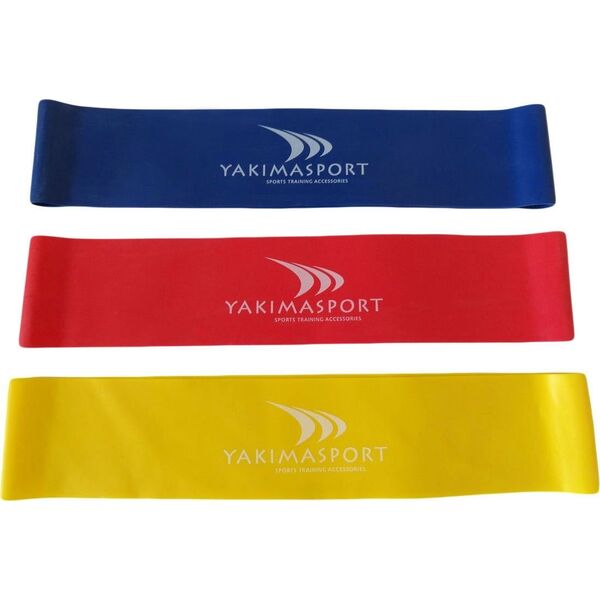 YakimaSport Mini Band różne poziomy oporu w zestawie wielokolorowy 3 szt. 7910710 5903796711608