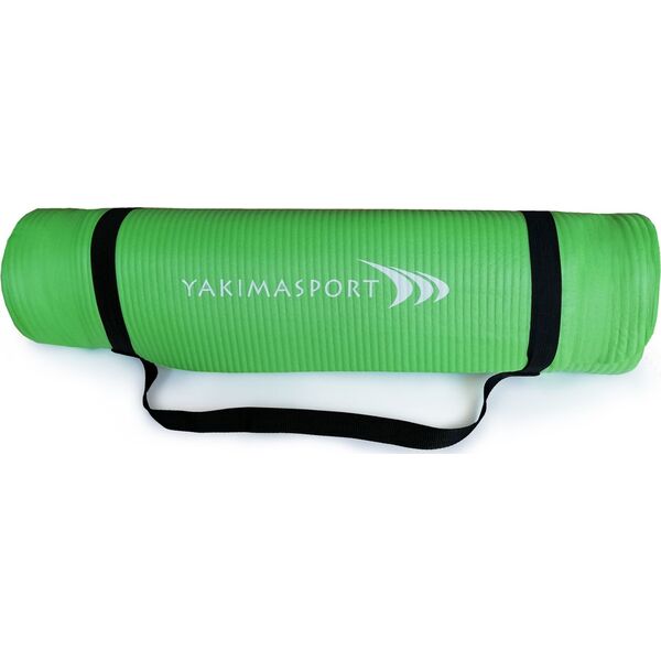 YakimaSport Mata treningowa 100453 180 cm x 60 cm x 1 cm zielona 7910724 5903796711684