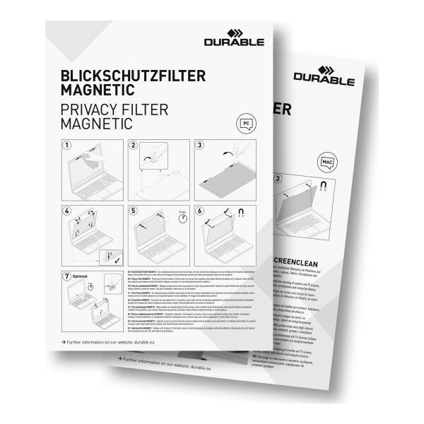 Filtr Durable Filtr prywatyzujący Magnetic 13,3" (DUR405) 7928204 4005546999166