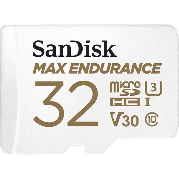 Karta SanDisk Max Endurance MicroSDHC 32 GB Class 10 UHS-I/U3 V30 (SDSQQVR-032G-GN6IA) 7984827 619659178482