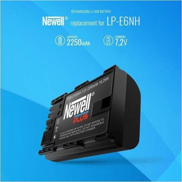 Akumulator Newell Akumulator Newell Plus LP-E6NH do Canon EOS R5, R6 7985326 5907489642378