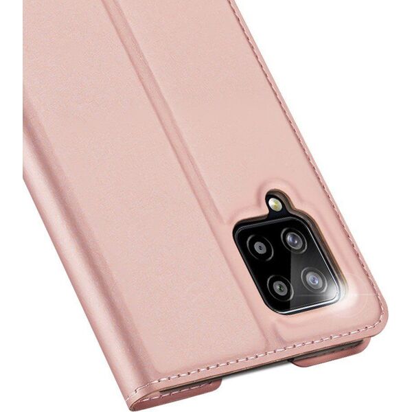 Dux Ducis Etui SAMSUNG GALAXY A42 5G z klapką Dux Ducis skórzane Skin Leather jasny róż 8012519 6934913057094