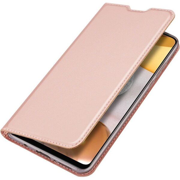 Dux Ducis Etui SAMSUNG GALAXY A42 5G z klapką Dux Ducis skórzane Skin Leather jasny róż 8012519 6934913057094