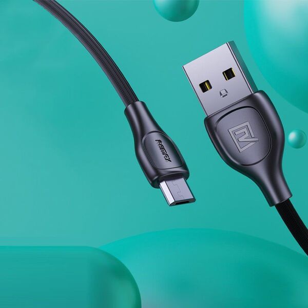 Kabel USB Remax USB-A - USB-C 1 m Czarny (Remax) 8012744 6972174158365