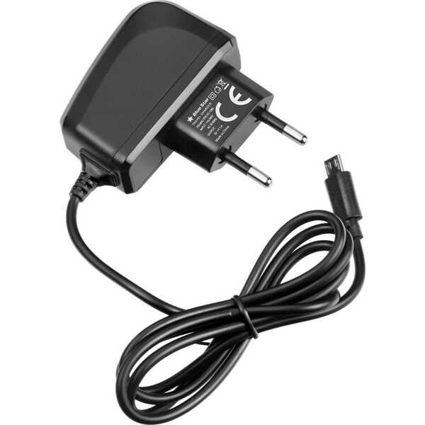 Ładowarka Blue Star TFK-TC-1095B 1 A (ZASMICROUSB SIEĆ KARTON 1A) 8013417 5901737411525