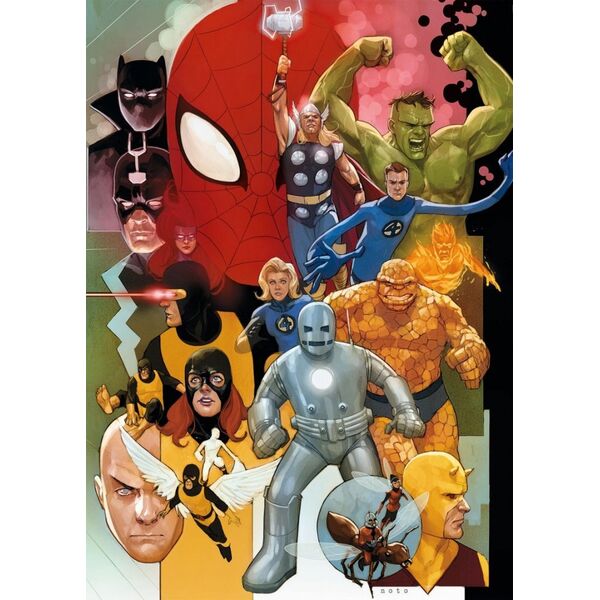 Clementoni Puzzle 1000 Marvel 39612 8043342 8005125396122