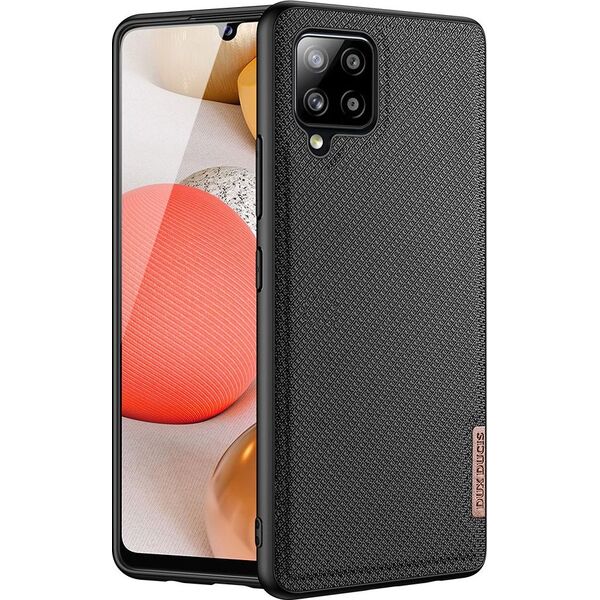 Dux Ducis Dux Ducis Fino etui pokrowiec pokryty nylonowym materiałem Samsung Galaxy A42 5G czarny 8074859 6934913055908