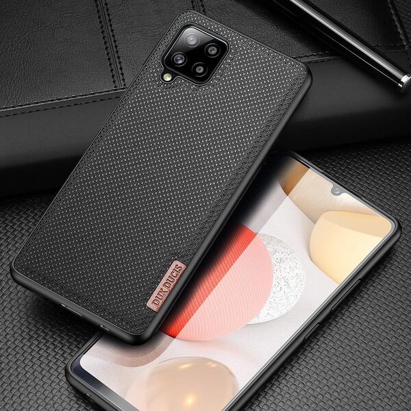 Dux Ducis Dux Ducis Fino etui pokrowiec pokryty nylonowym materiałem Samsung Galaxy A42 5G czarny 8074859 6934913055908