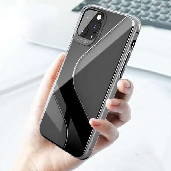 Hurtel S-Case elastyczne etui pokrowiec Huawei P40 Lite E niebieski 8075181 9111201907065