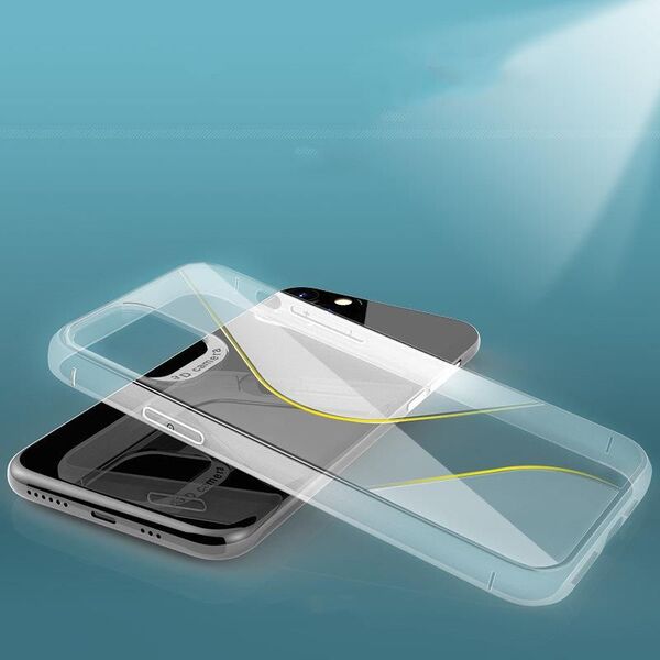 Hurtel S-Case elastyczne etui pokrowiec Huawei P40 Lite E niebieski 8075181 9111201907065