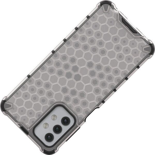 Hurtel Honeycomb etui pancerny pokrowiec z żelową ramką Samsung Galaxy A32 5G przezroczysty 8075326 9111201926301