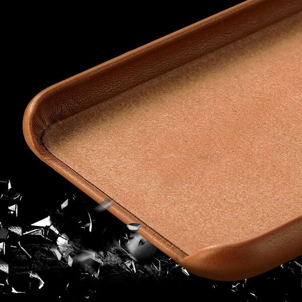 Hurtel ECO Leather skórzane etui pokrowiec ze skóry ekologicznej iPhone 12 mini granatowy 8075336 9111201918597