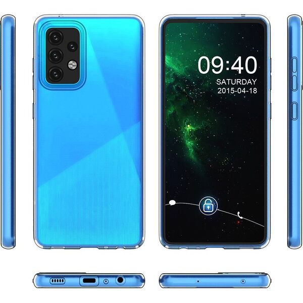 Hurtel Żelowy pokrowiec etui Ultra Clear 0.5mm Samsung Galaxy A52 5G przezroczysty 8089673 9111201923805